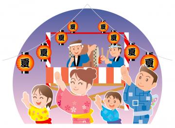 イラスト：お祭り