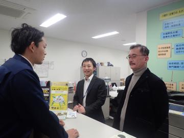 写真：面談