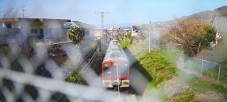 写真:信貴山口駅周辺の陸橋(高安11号橋)