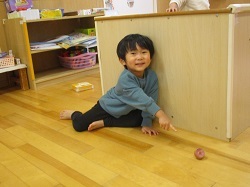 コマ回しの写真