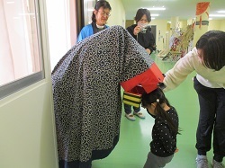 獅子舞の写真