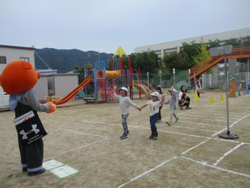 写真：4歳児　交通安全教室
