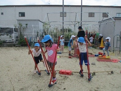 写真：5歳児　運動遊び