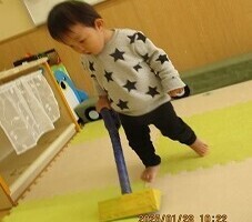 お掃除写真