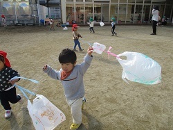 凧あげ写真