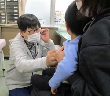 写真：診察の様子