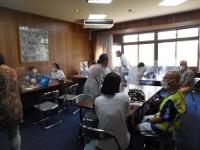 写真：西郡地区福祉委員会主催のふれあい喫茶