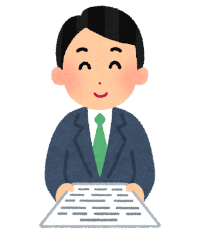 イラスト：男性