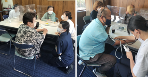 写真：西郡福祉委員会主催のふれあい喫茶