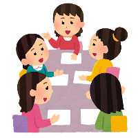 イラスト：女性会