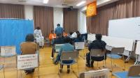 写真：健（検）診を受診