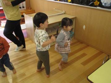 写真：2歳児年齢交流3