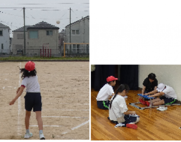 スポーツテストの写真