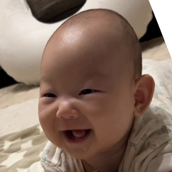 写真:赤ちゃん ちはる