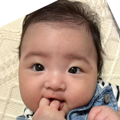 写真：赤ちゃん　ここ