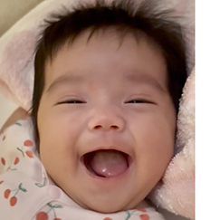 写真：赤ちゃん　まり