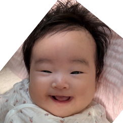写真：赤ちゃん　こはく