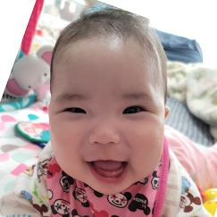 写真:赤ちゃん はな