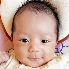 写真：赤ちゃん　こはく