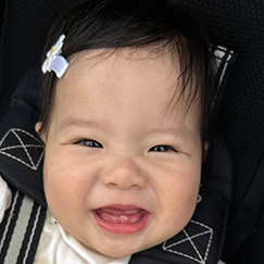 写真:赤ちゃん めい