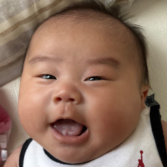 写真：赤ちゃん　つむぎ