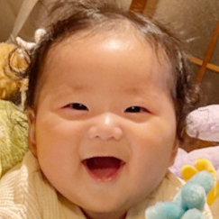 写真：赤ちゃん　つむぎ