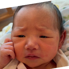 写真：赤ちゃん　ここみ