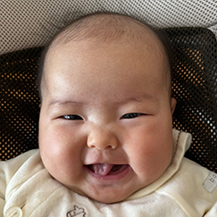 写真：赤ちゃん　ウタ