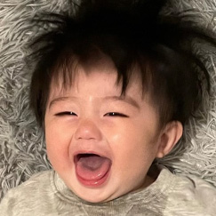 写真：赤ちゃん　せお