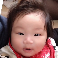 写真：赤ちゃん　ちはる