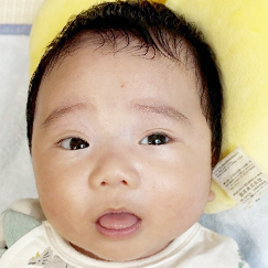 写真：赤ちゃん　りんと