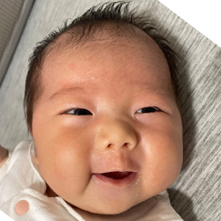 写真：赤ちゃん　あおは