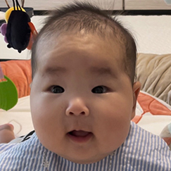 写真：赤ちゃん　ゆなつ