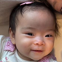 写真：赤ちゃん　まな