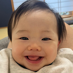 写真：赤ちゃん　ちはる