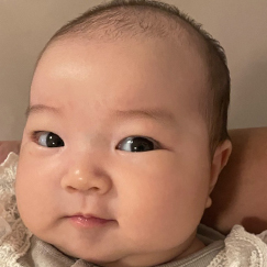 写真：赤ちゃん　ハナ