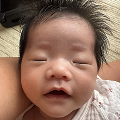 写真：赤ちゃん　ゆず