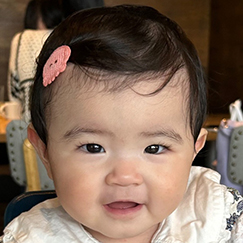 写真：赤ちゃん　あかり