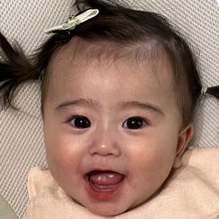 写真:赤ちゃん えれな