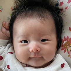 写真:赤ちゃん のあ