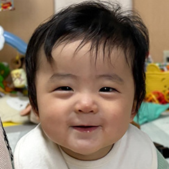 写真：赤ちゃん　さくと