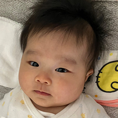 写真:赤ちゃん ユウヒ