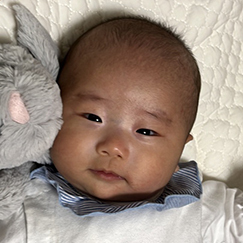 写真:赤ちゃん アオイ