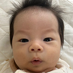 写真:赤ちゃん さちと