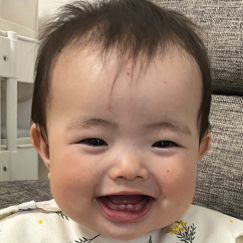 写真:赤ちゃん なな