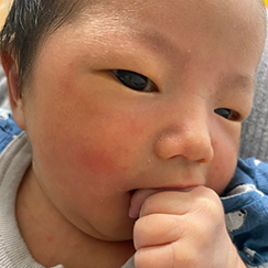 写真:赤ちゃん ナギト