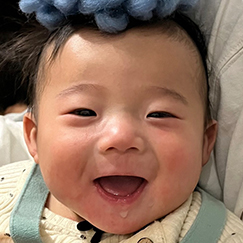 写真:赤ちゃん れお