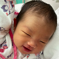 写真:赤ちゃん1 ひかり