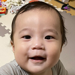 写真：赤ちゃん　りきと