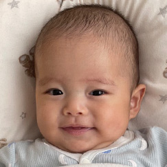 写真：赤ちゃん　いぶき
